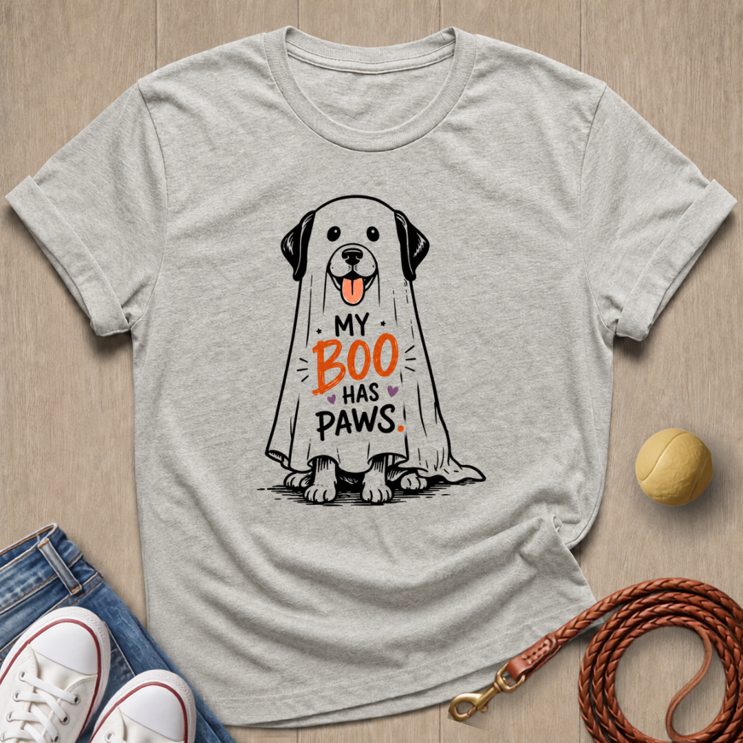 Boo Has Paws T-shirt