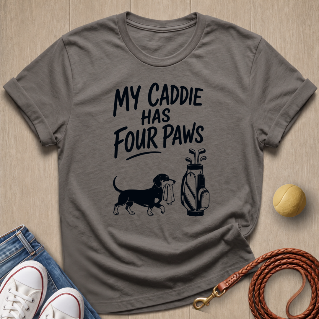 Cannie Has Paws T-shirt