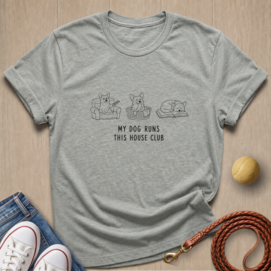 Dog Runs House T-shirt