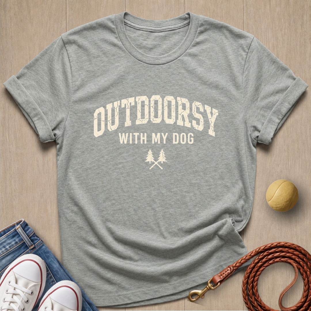 Outdoorsy Dog T-shirt