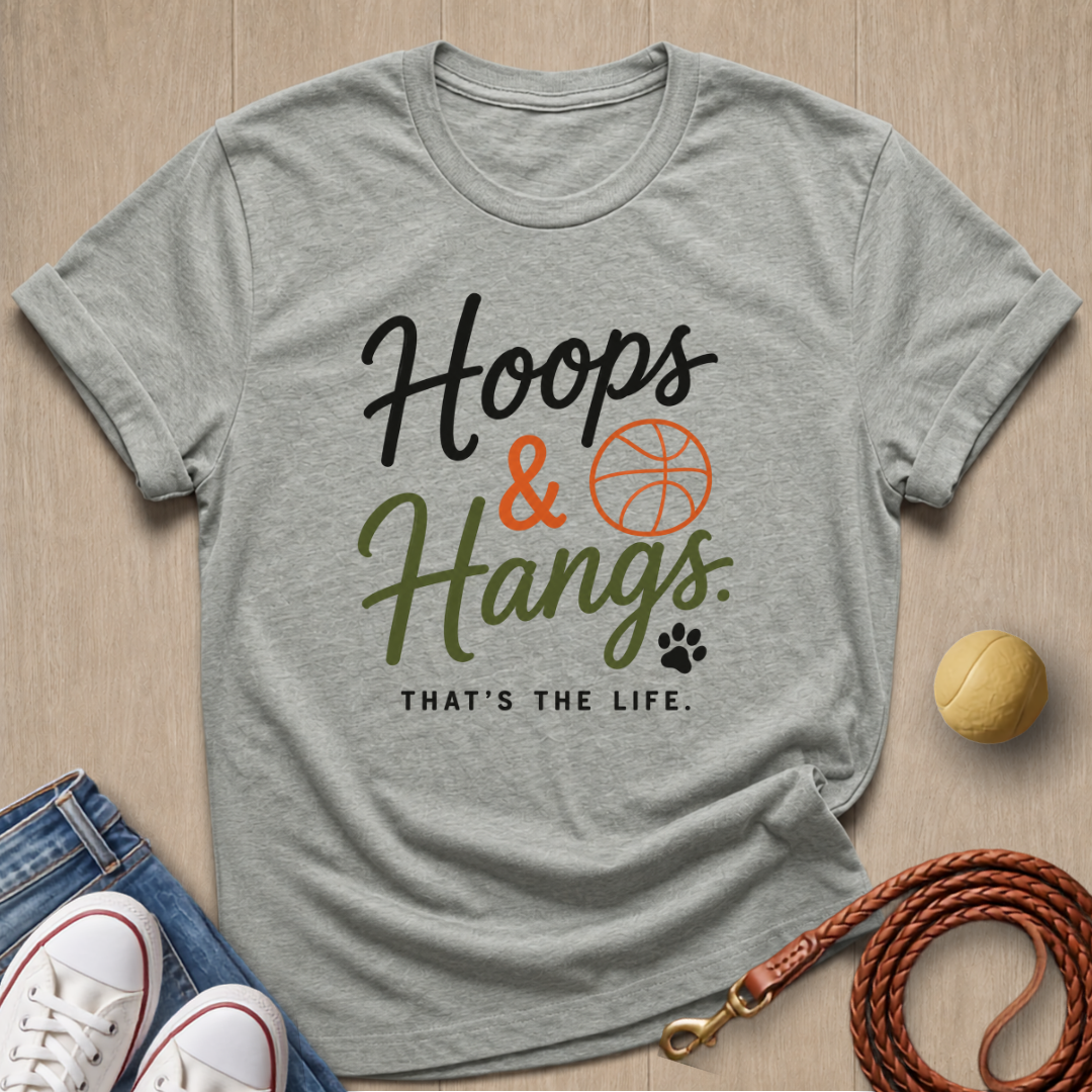 Hoops & Hangs T-shirt