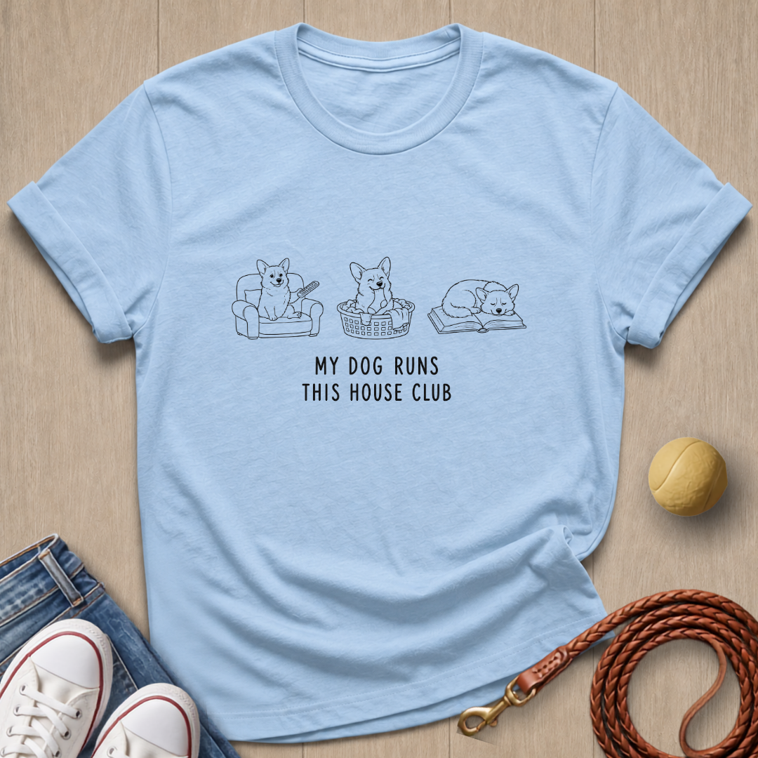 Dog Runs House T-shirt