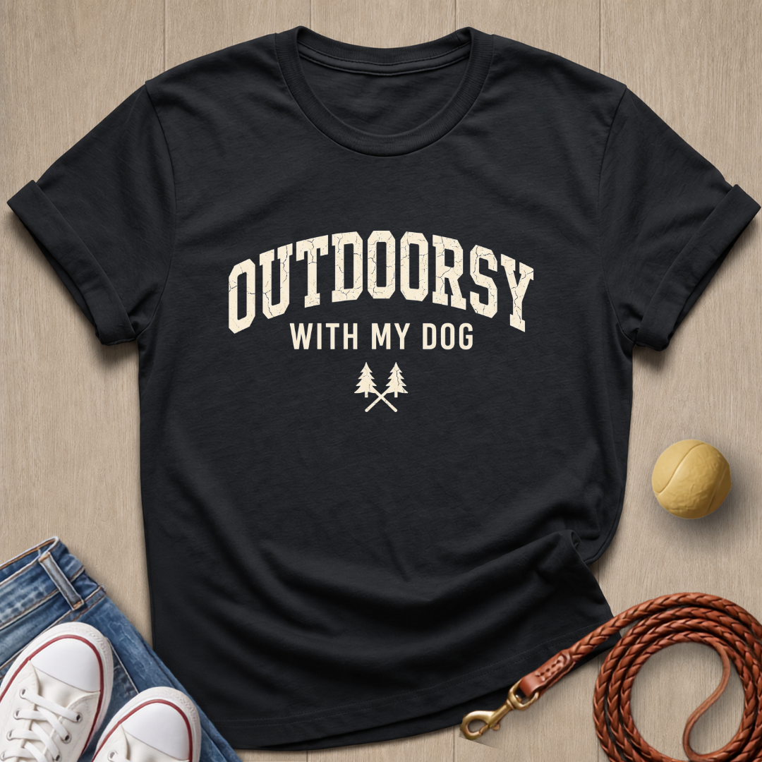 Outdoorsy Dog T-shirt
