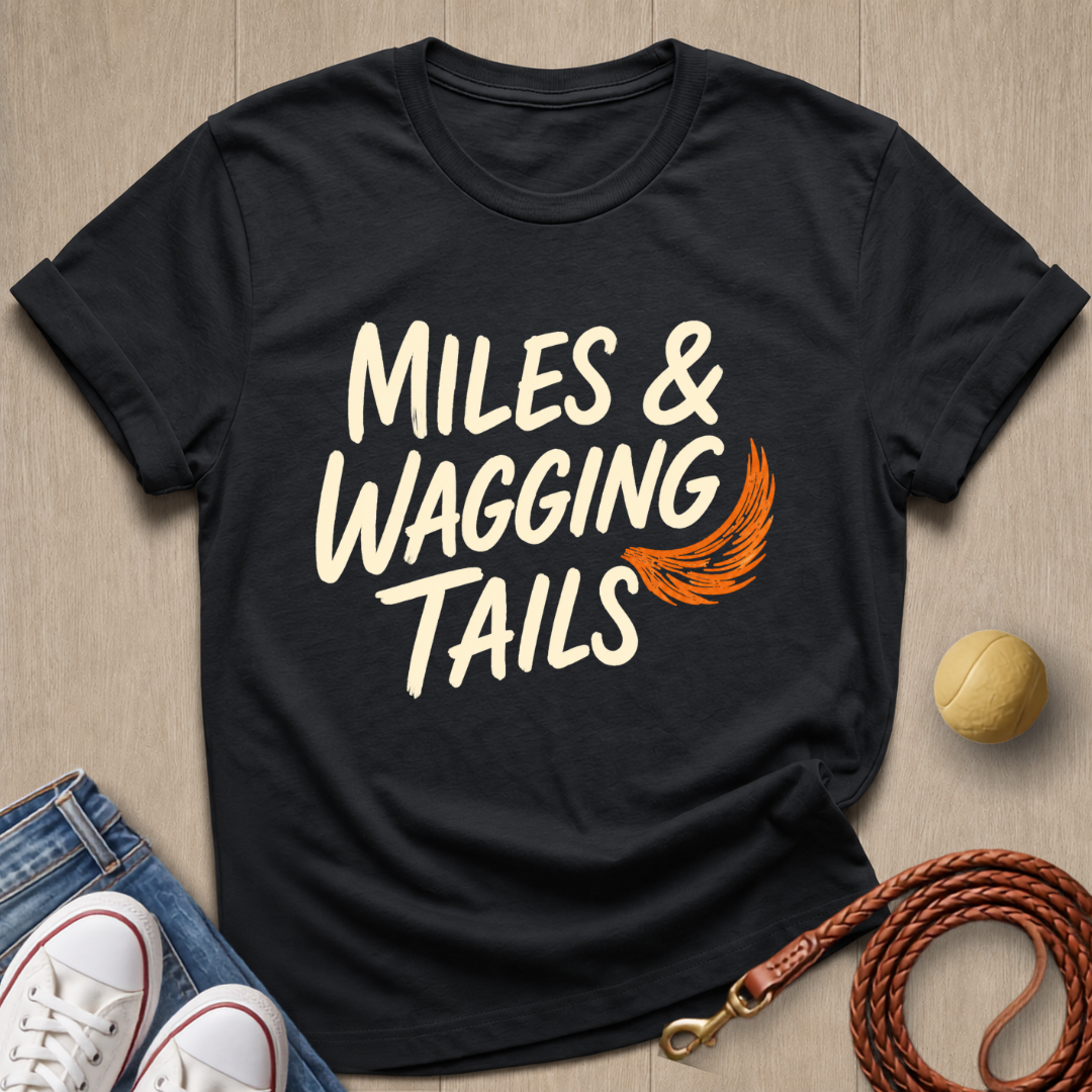 Miles & Wagging T-shirt