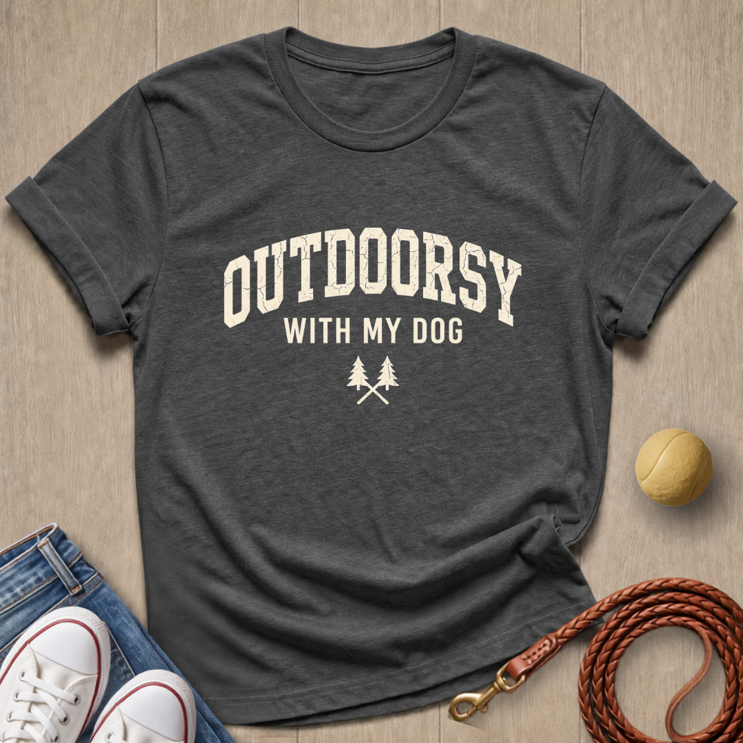 Outdoorsy Dog T-shirt