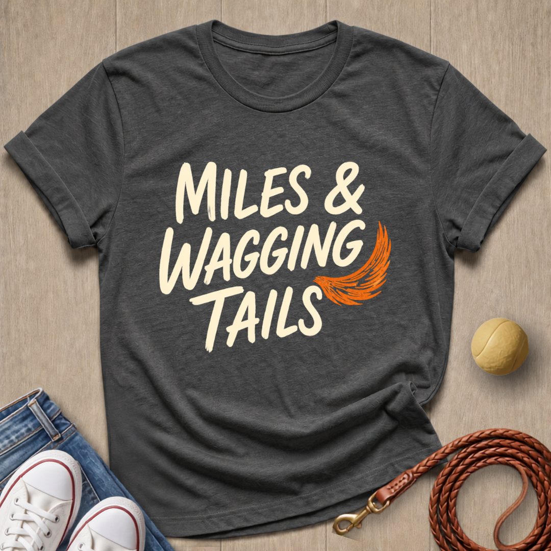 Miles & Wagging T-shirt
