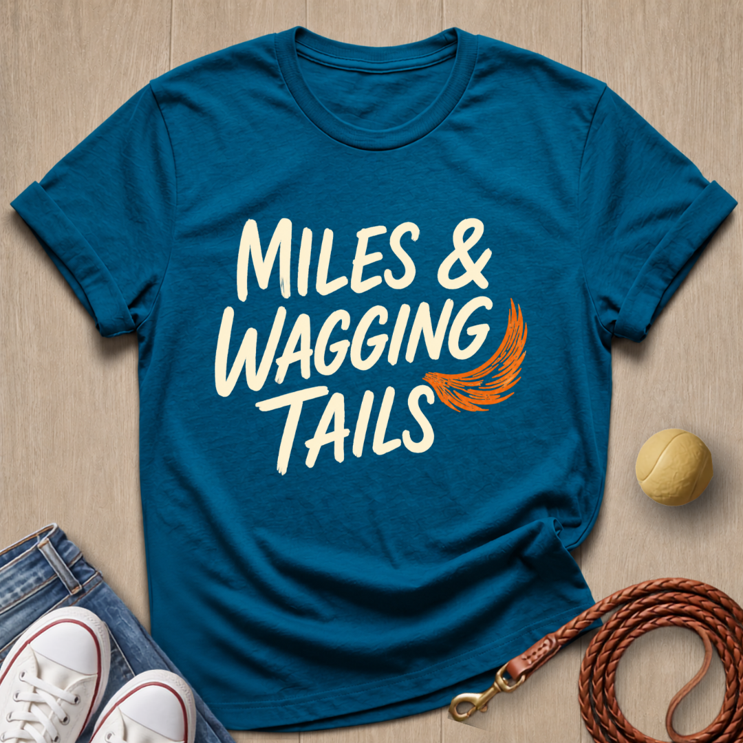 Miles & Wagging T-shirt