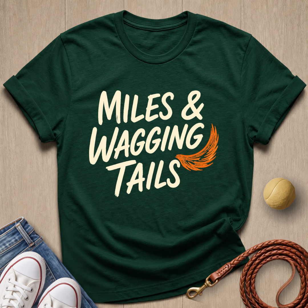 Miles & Wagging T-shirt