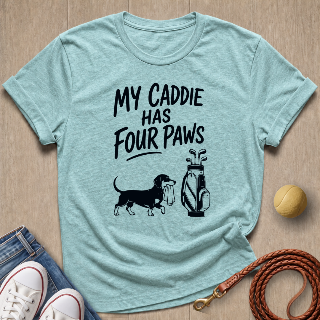 Cannie Has Paws T-shirt