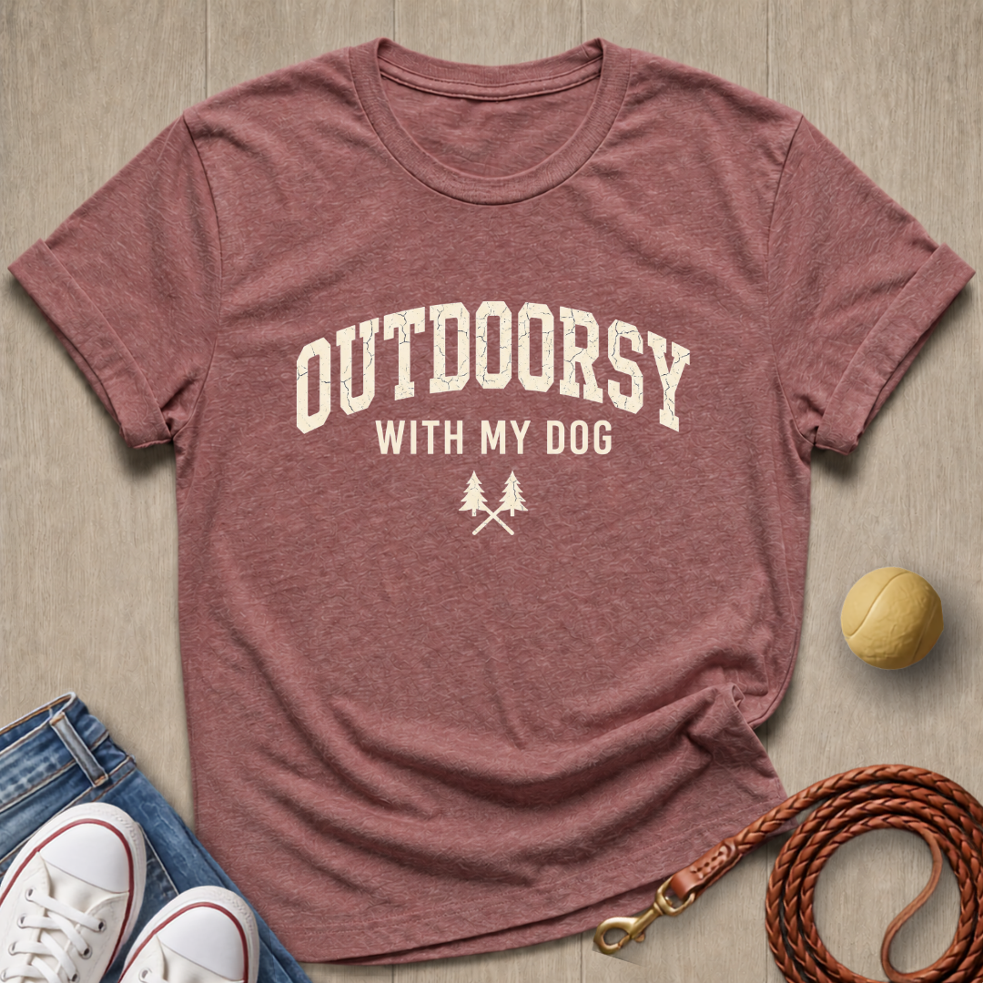 Outdoorsy Dog T-shirt