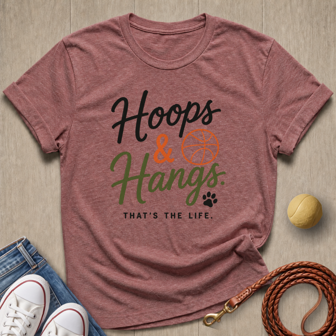 Hoops & Hangs T-shirt