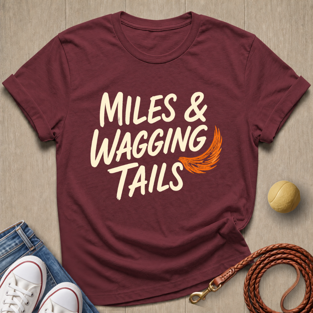 Miles & Wagging T-shirt