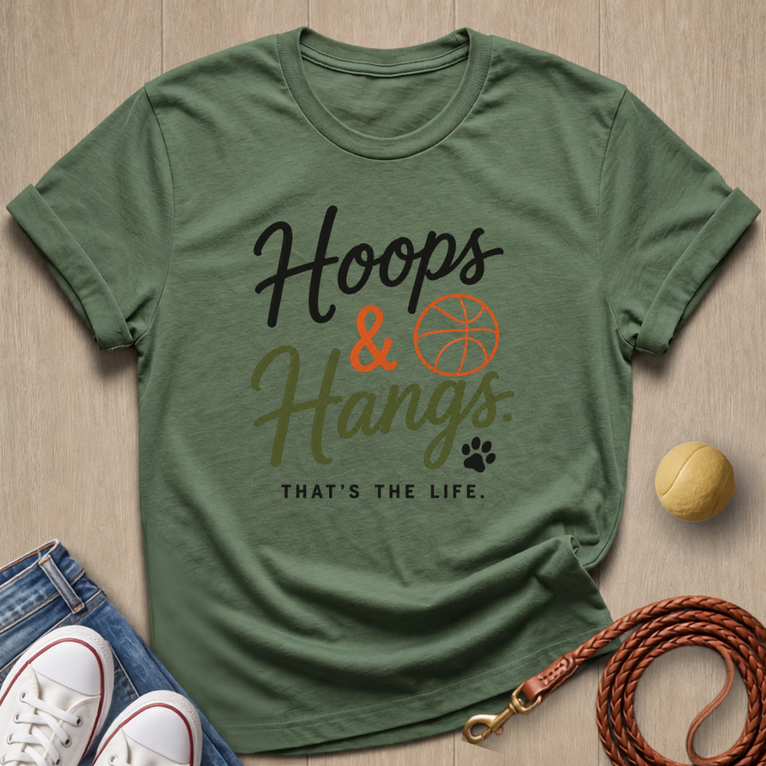 Hoops & Hangs T-shirt