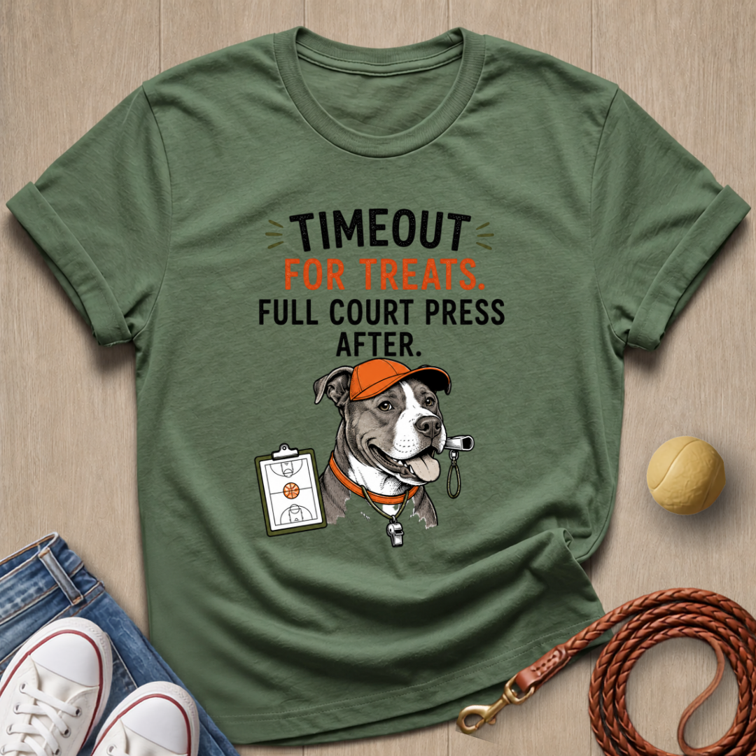 Timeout For Treats T-shirt