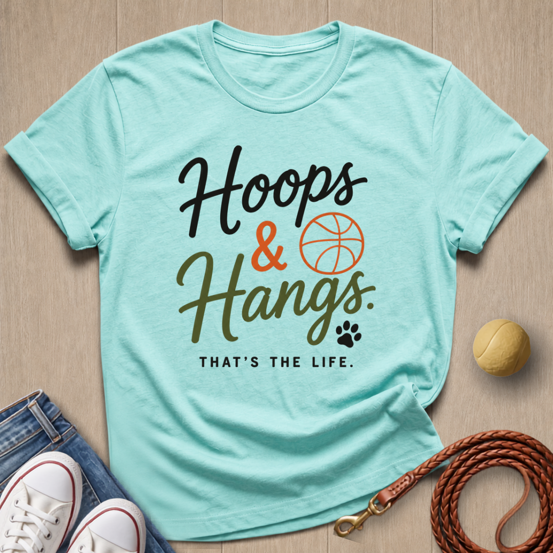 Hoops & Hangs T-shirt