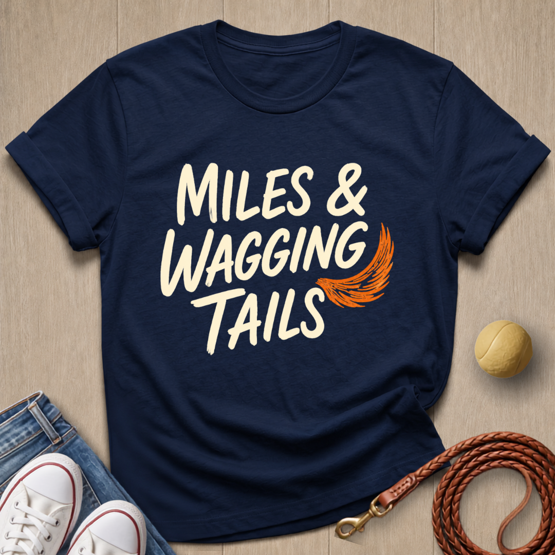 Miles & Wagging T-shirt