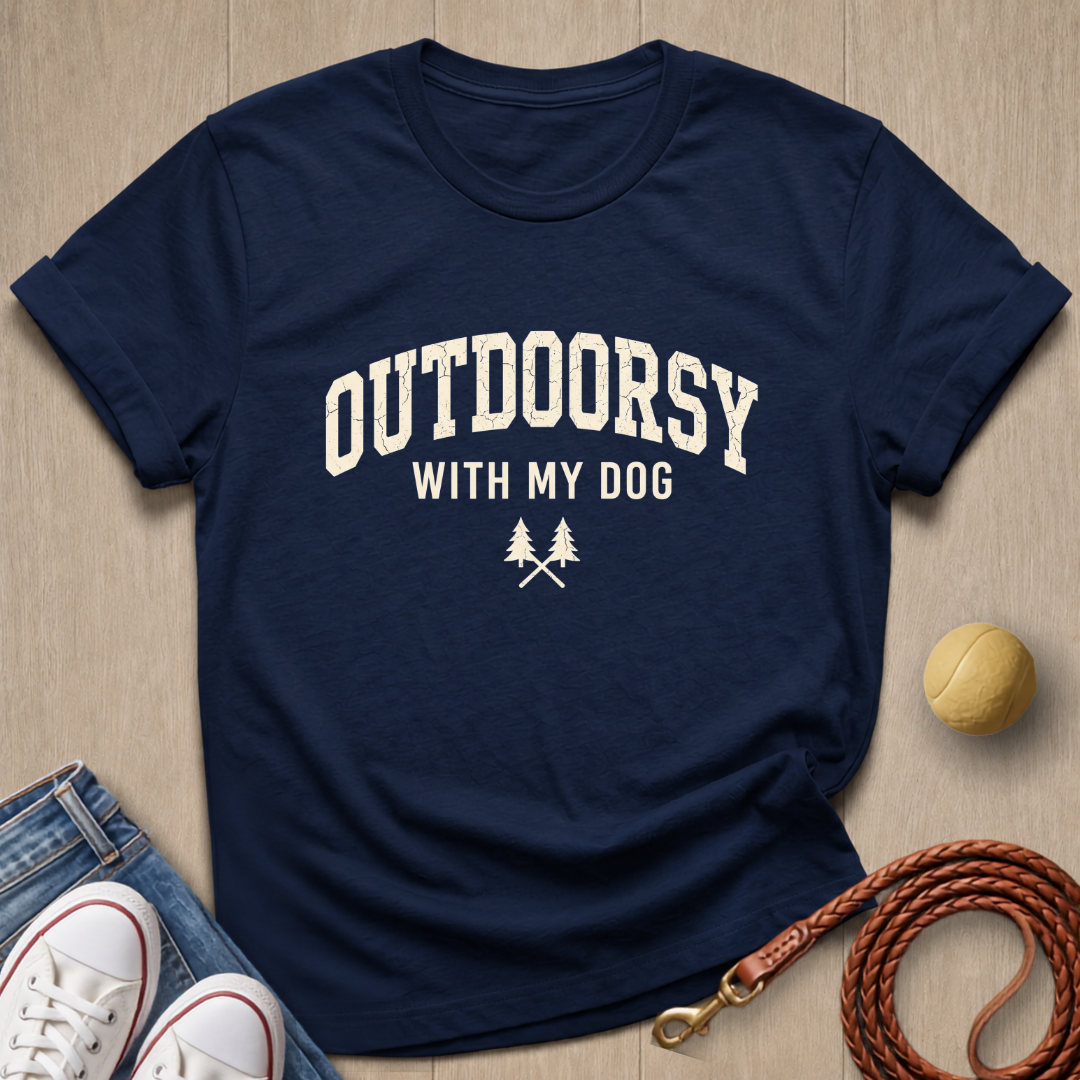 Outdoorsy Dog T-shirt