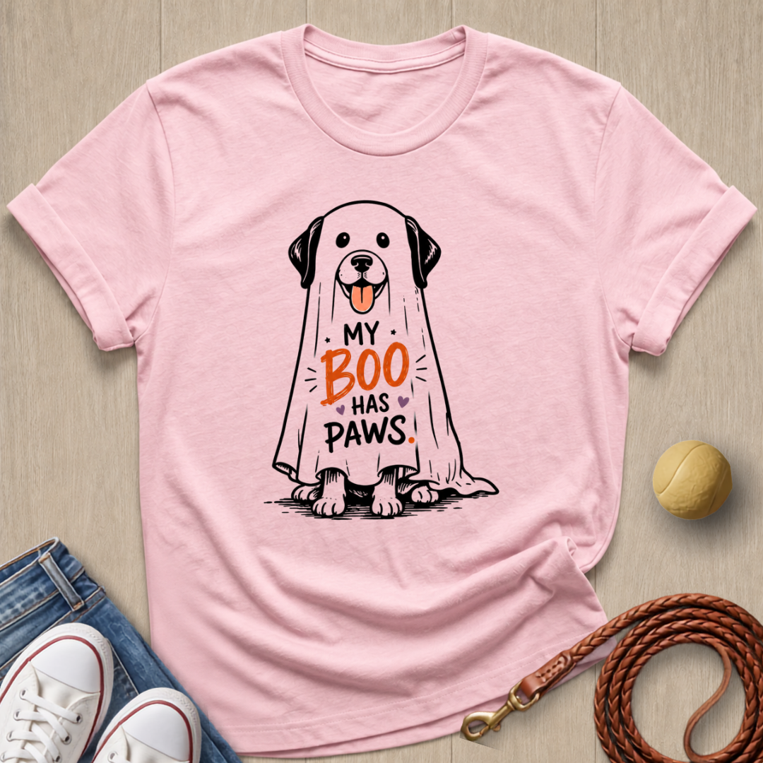 Boo Has Paws T-shirt