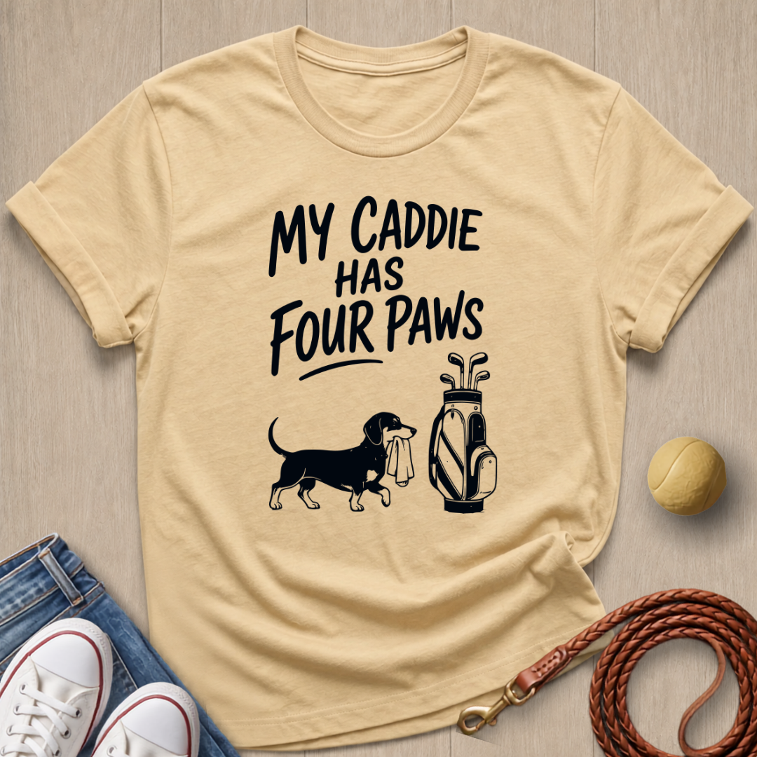 Cannie Has Paws T-shirt