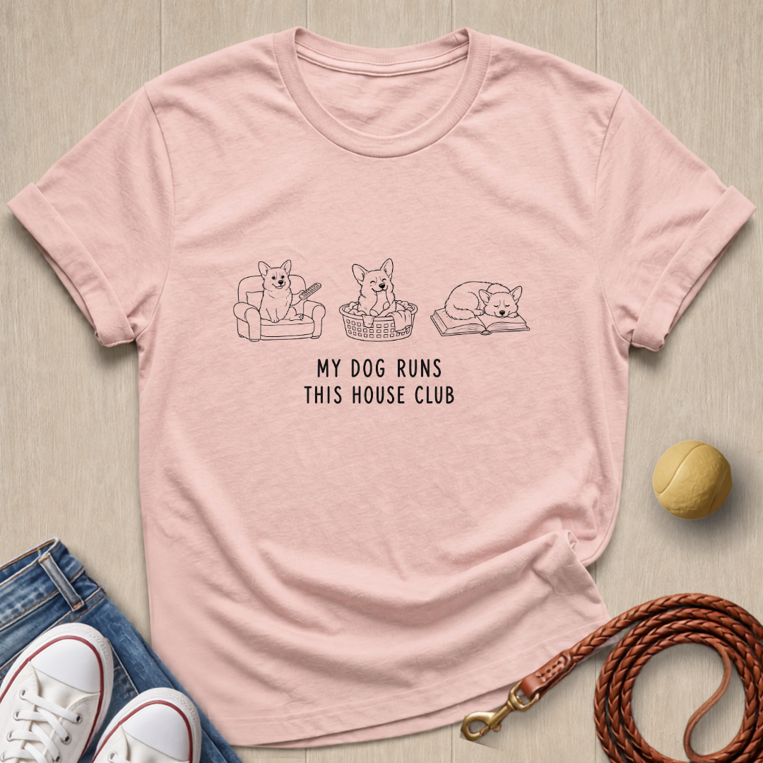 Dog Runs House T-shirt