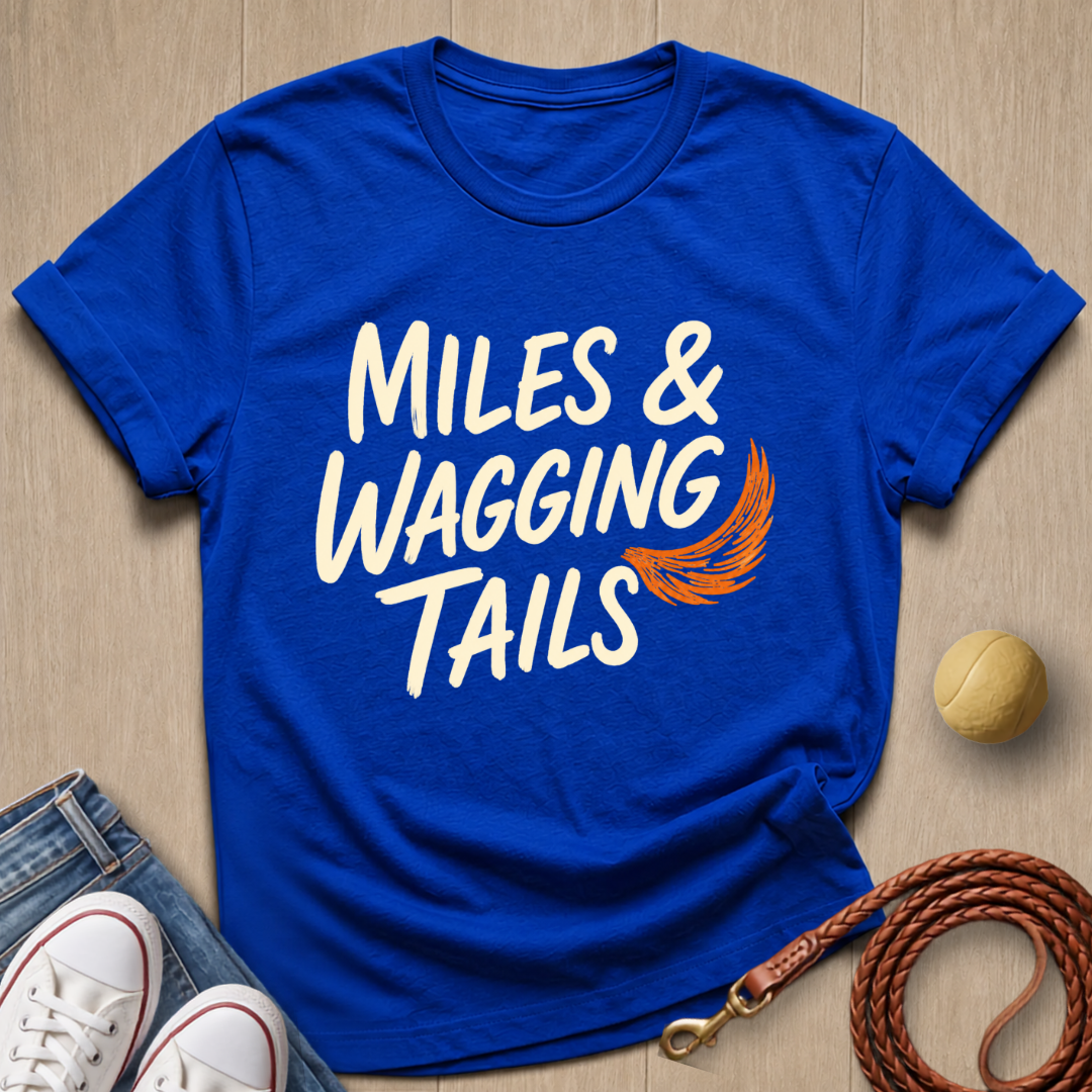 Miles & Wagging T-shirt