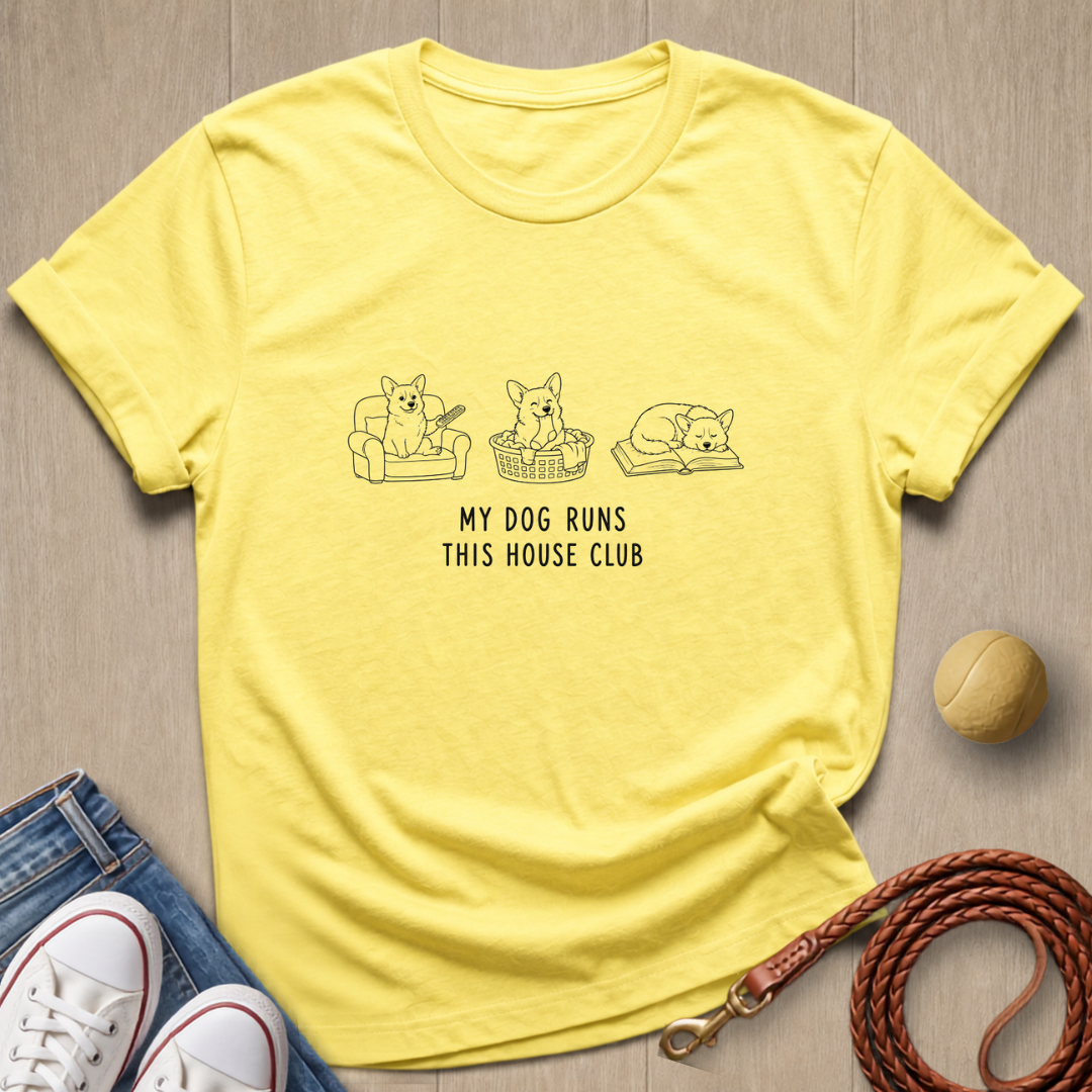 Dog Runs House T-shirt